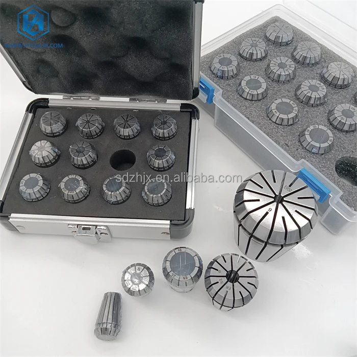 CNC Milling Clamping Tool Accessories 18pcs ER32 Collet Set with High Accuracy