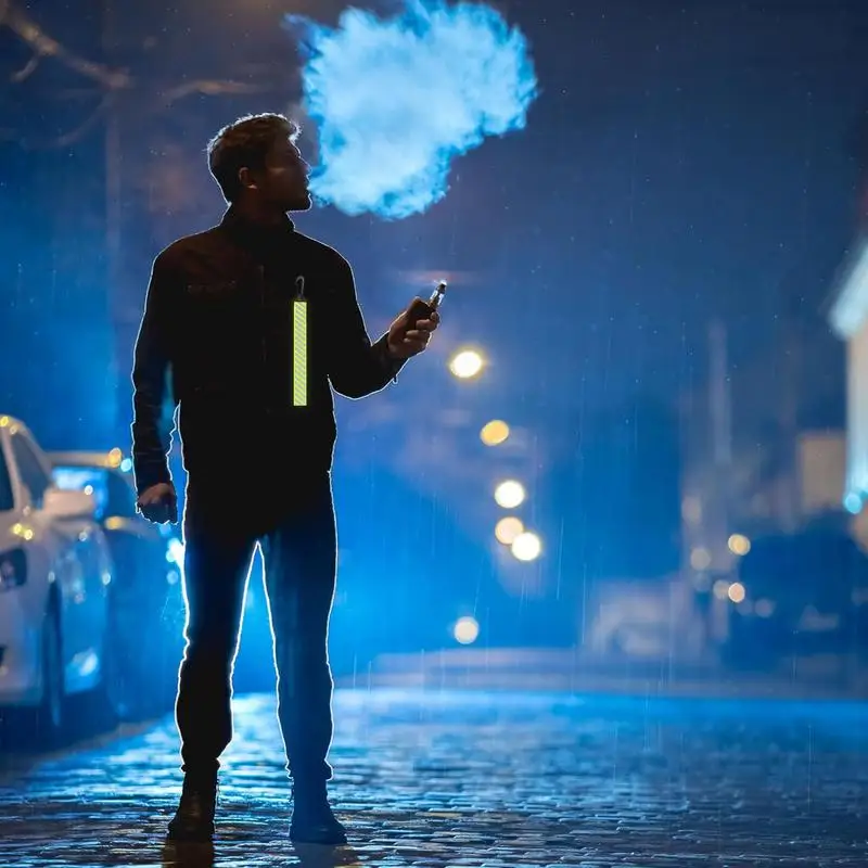 Nylonowe breloki do kluczy 6 szt. Odblaskowe nylonowe paski Brelok do kluczy Odbłyśnik bezpieczeństwa Przenośne wielofunkcyjne ozdoby na obrożę dla psa z