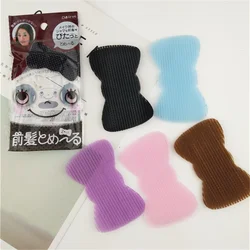 2pcs/pack Women Girls Magic Hair Holder Hair Clips Cute Bow Shape Hair Tools Bangs Holder Hair Accessories