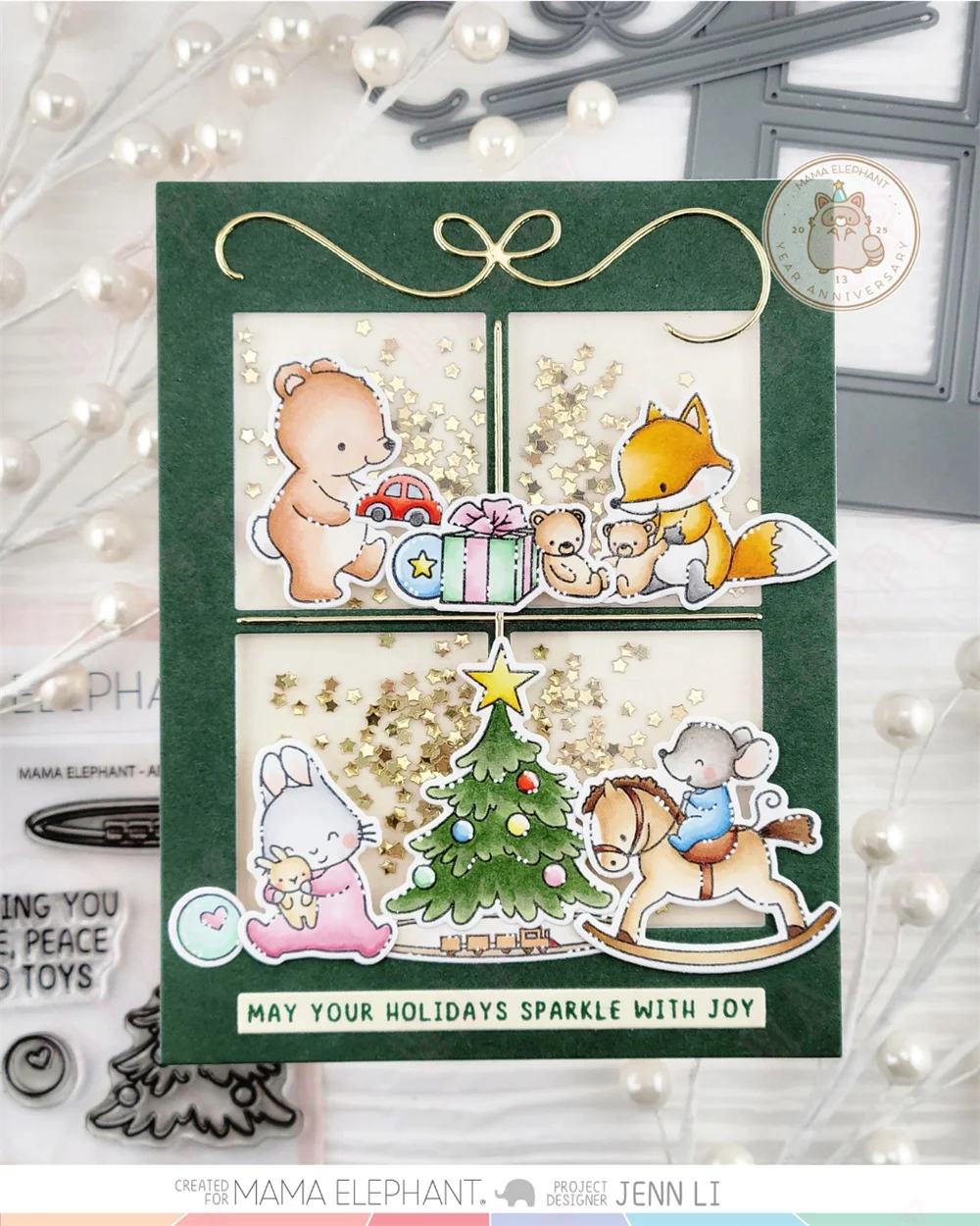 Christmas Creative Cuts Metal Cutting Dies and Stamps for DIY Reading Tree Scrapbook Album Craft Paper Card Decoration 2025 New