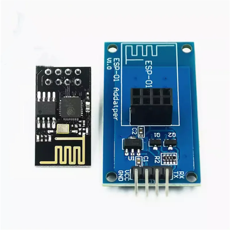 

New Original ESP8266 ESP-01 WIFI wireless transceiver adapter module serial port remote transmission module blue board