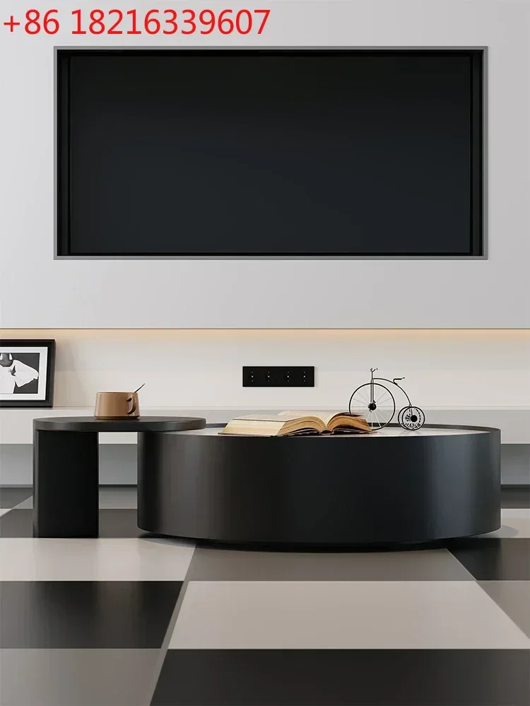 

Coffee Storage round Home Living Room Nordic Light Luxury Combination Side