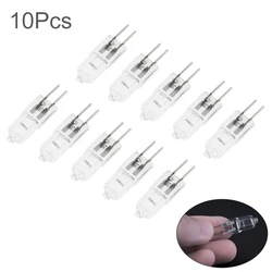 10pcs / lot G4 24V Halogen Light Bulbs Long Life Capsule Lamps Warm White Clear Bulbs