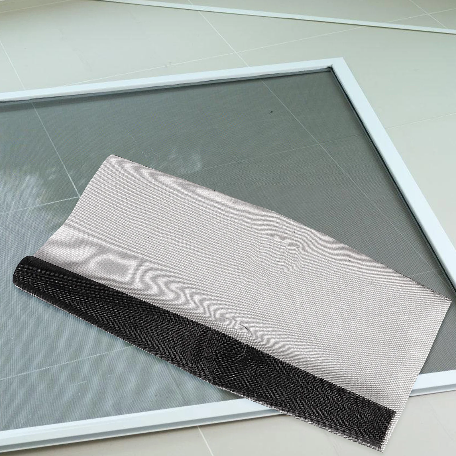 

Easy Install Mesh Window Screen 1Set DIY Replacement Home Door Durable Plastic Practical Parts Screen Door Mesh