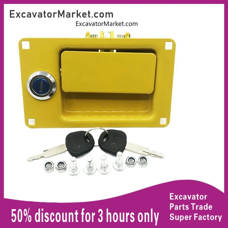 

Excavator Spare For Hyundai Tool Box lock R215 225-7 ModernROld Tool Box lock Excavator Parts