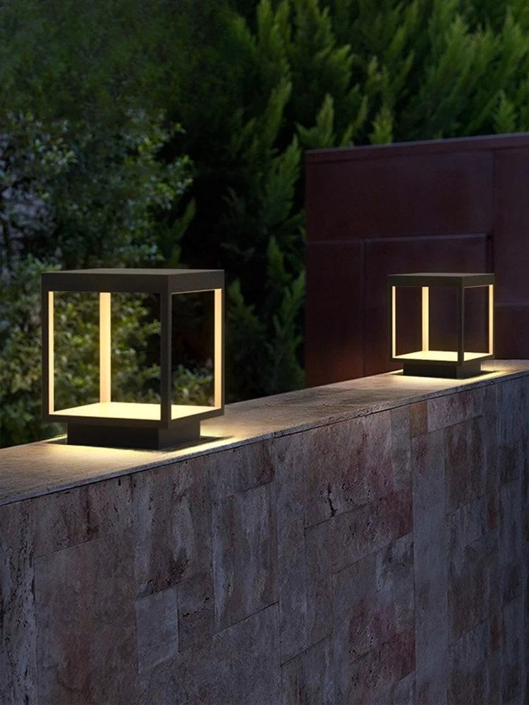 Outdoor waterproof villa courtyard wall light