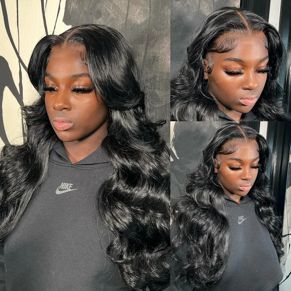 13x6 Body Wave Hd Lace Wig 360 Full Lace Wig Human Hair Transparent Pre Plucked 4x4 13x4 Lace Frontal Brazilian Wigs For Women