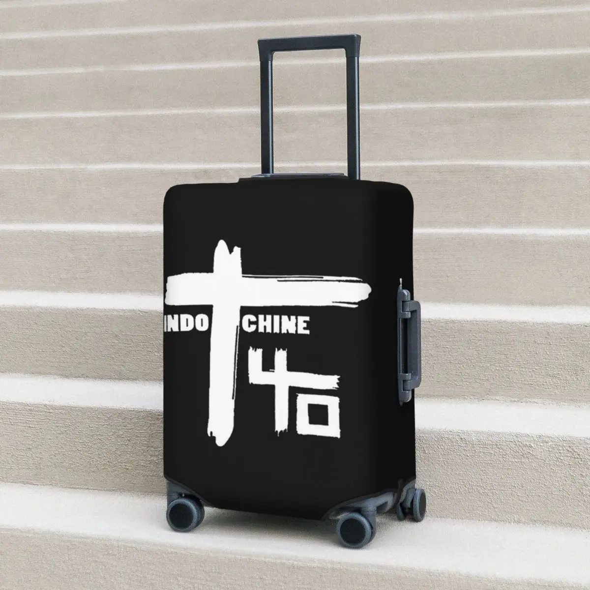 

Indochine Suitcase Cover Protection Elastic Travel Luggage Protector Covers for 18-32 Inch