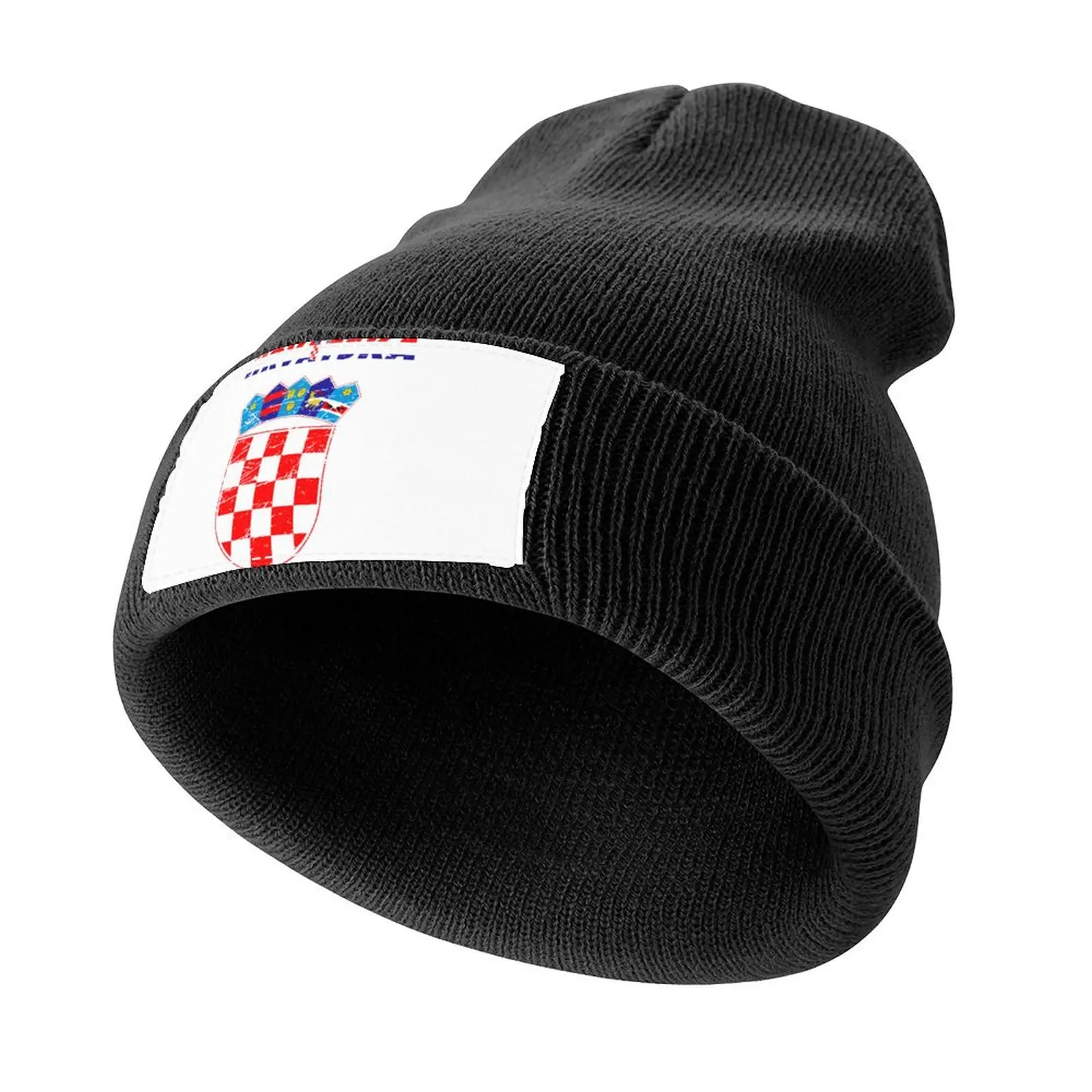 

Croatia Hrvatska Coat of Arms Gift Knitted Cap Sun Cap Luxury Man Hat Trucker Hats For Men Women's