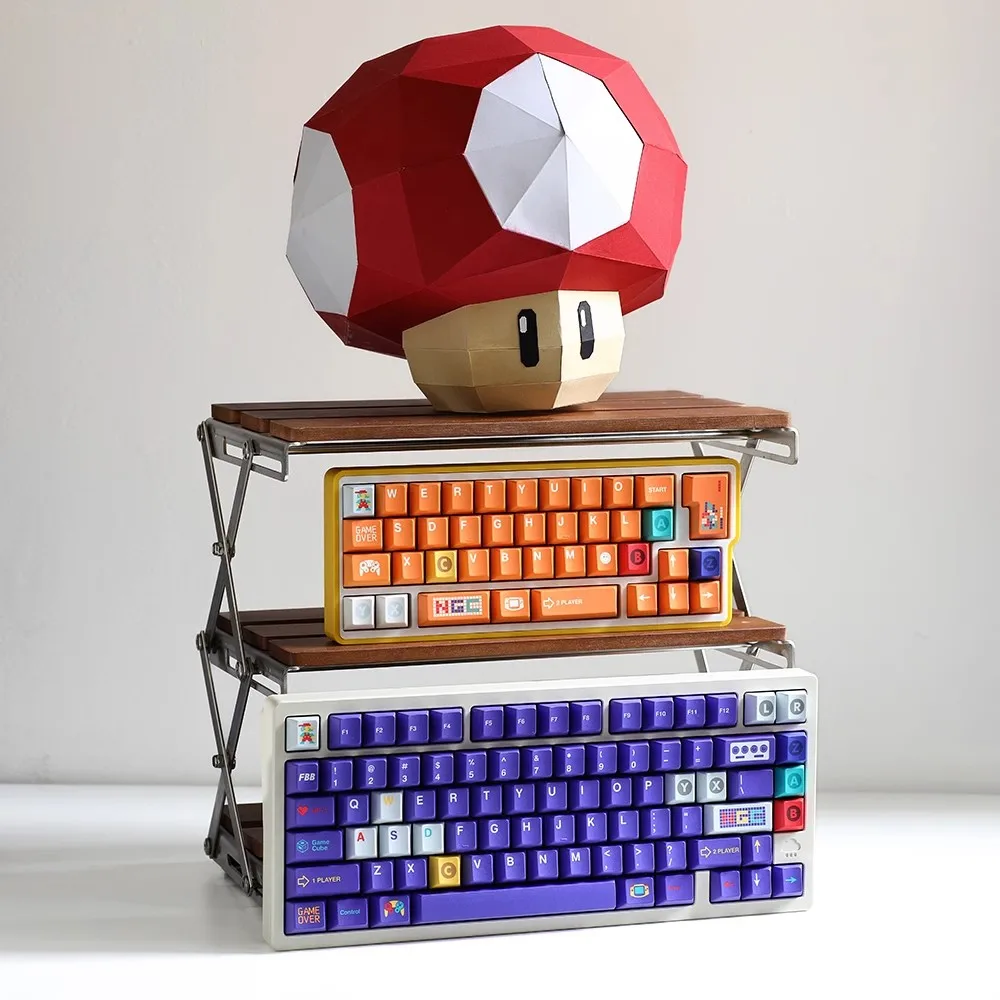 Fbb Original Sfc Keycap 1990 Heat Sublimation Pbt Customized Ngc Suitable For Mechanical Keyboard 87 Key Customizable Woting