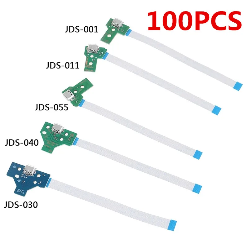 

100 шт., зарядное устройство с Micro USB для PS4