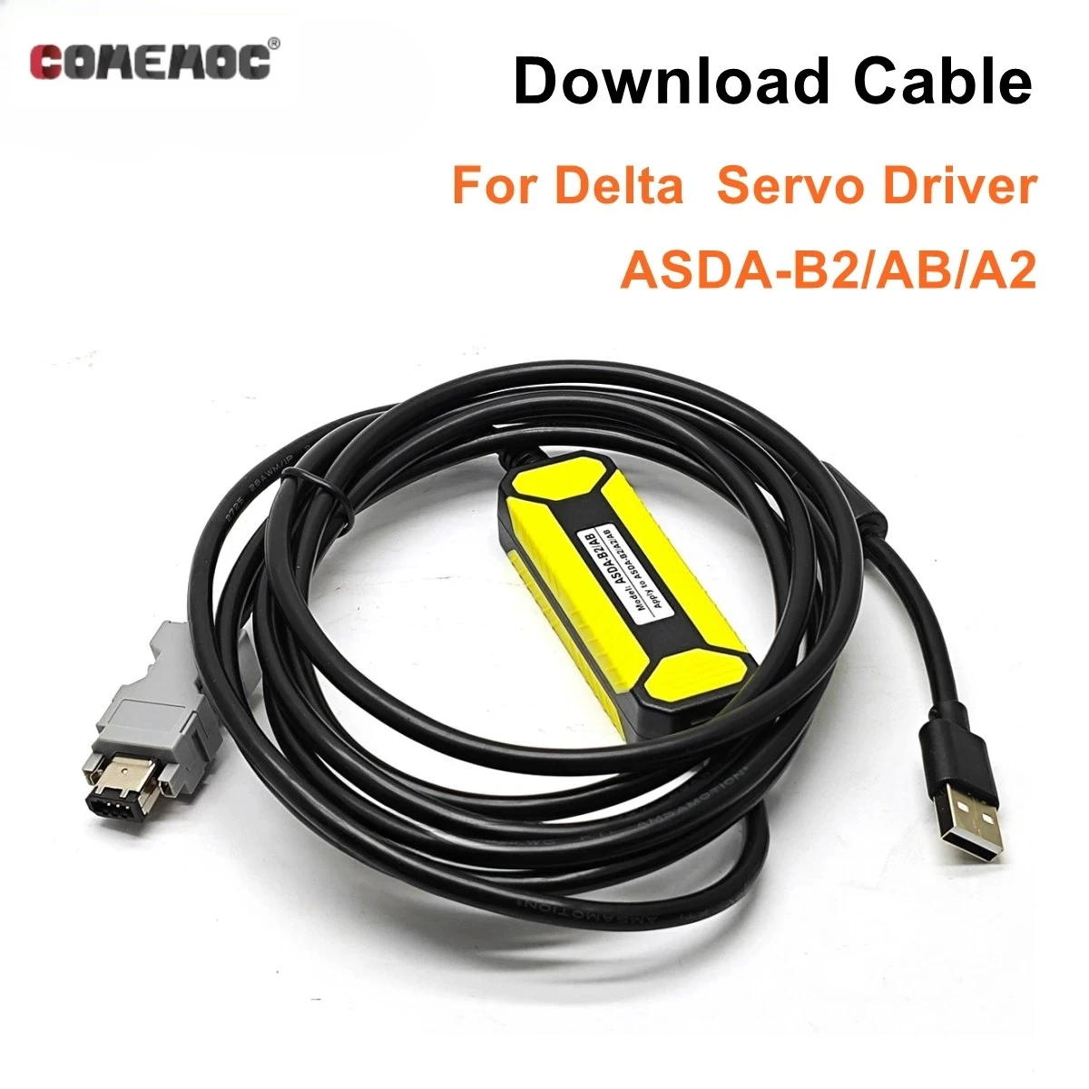 Applicable for Delta ASDA-B2/AB/A2 Servo Driver Communication Programming Cable Download Cable USB-ASD-CNUSOA08