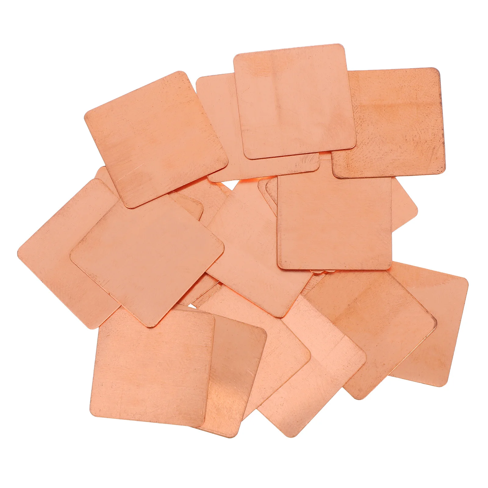 

20pcs Copper Sheet Heat Dissipation Sheets For Mobile Phone Computer Cooling High Performance Thermal Pads Copper Plate Sheet