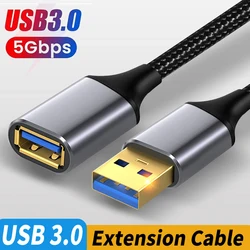 USB 3.0 Extension Cable Male to Female Extender Cord for Smart TV PS4 Xbox One SSD Laptop USB3.0 Data USB OTG HUB Extension Cord