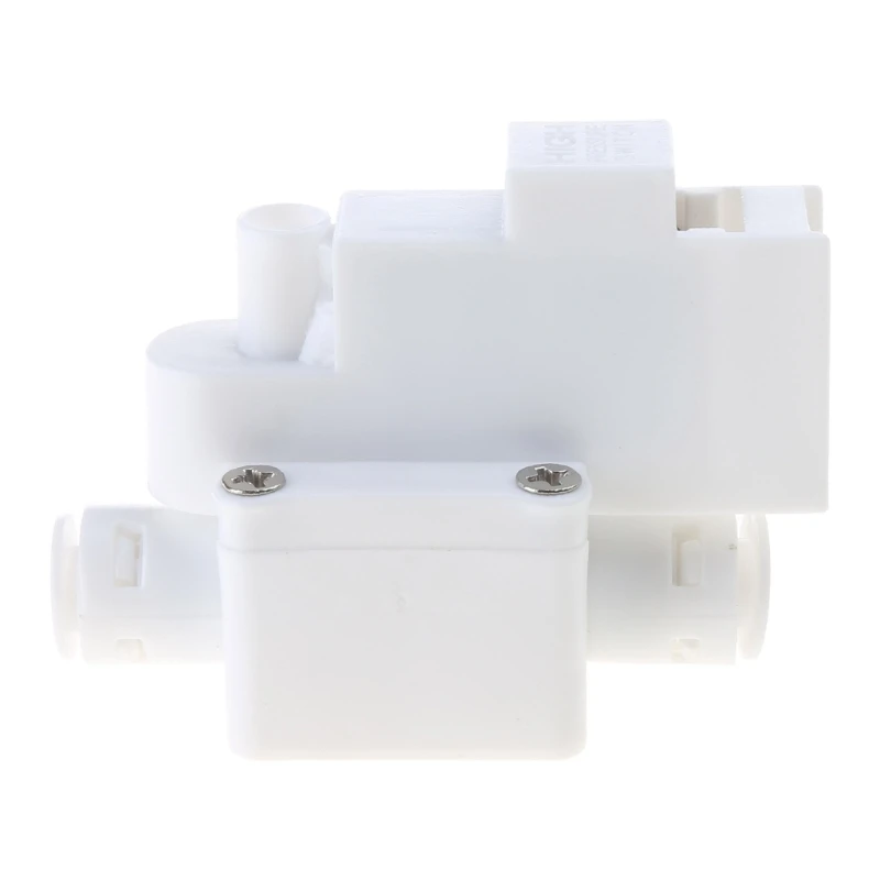 CPDD 1/4" OD Pole Water for Tank High Pressure Normally Close Hose Connection Reverse Osmosis System for W/ Crimp