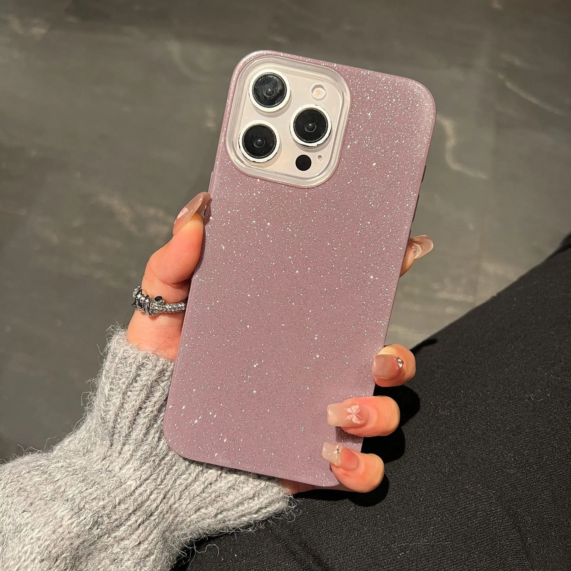Für Xiaomi 17promax Glitzer-Handyhülle TPU Für Redmi 15c Handy-Schutzhülle – Detail 3