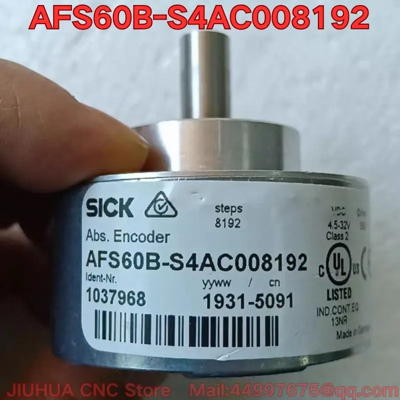 The function test of second-hand AFS60B-S4AC008192 encoder is normal.