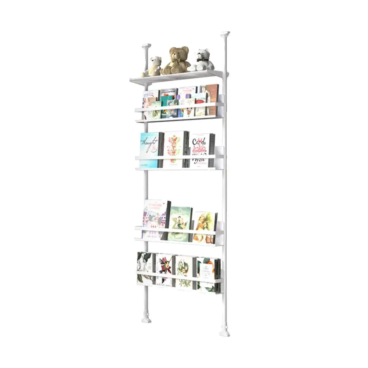 

bay window storage artifact shelf bookshelf top day no punching bedroom bookcase balcony