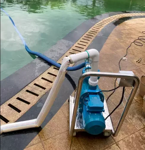 

1.5HP Submersible Pool Vacuum Pump, Professional Underwater Cleaner for Swimming Pool, Heavy Duty Suction for Sand, Dirt, Leaves