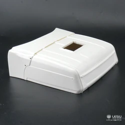 LESU Parts Cab Abs Topline Roof W/ Led Lights for 1/14 Tamiyay Tractor Truck Remote Control R620 R470 Cabin RC Model TH11495