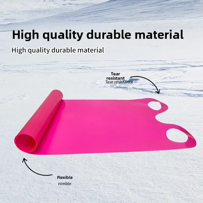 

Outdoor Sports Skiing Pad Ski Board Snow Board Mat Snow Sled Flying Carpet Roll Up Snow Sledding Equipment Portable Sand Sled