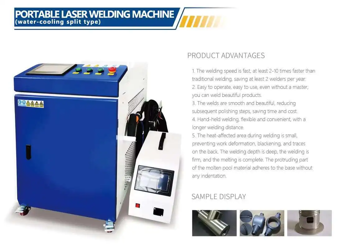 1000W-3000W Handheld Cleaning Hine New Condition Pulse Cut Equipment Easy To Operate Metal Max Laser Welders