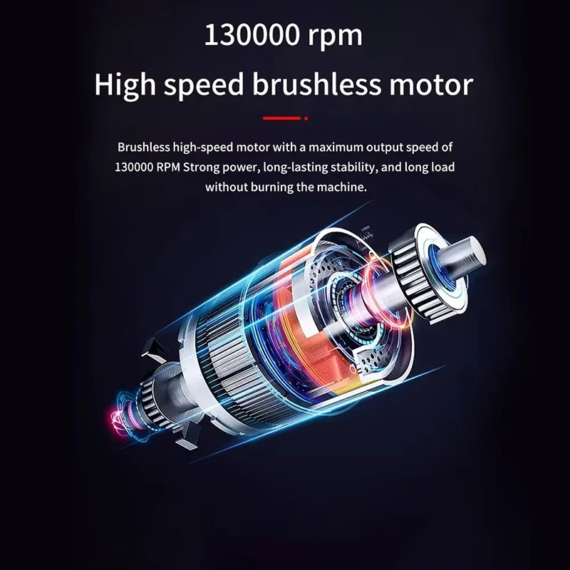 130000RPM potente ventilatore Mini Turbo Jet Fan 52 m/s Turbo Violent Fan motore Brushless ad alta potenza Jet Fan Car Air Duster
