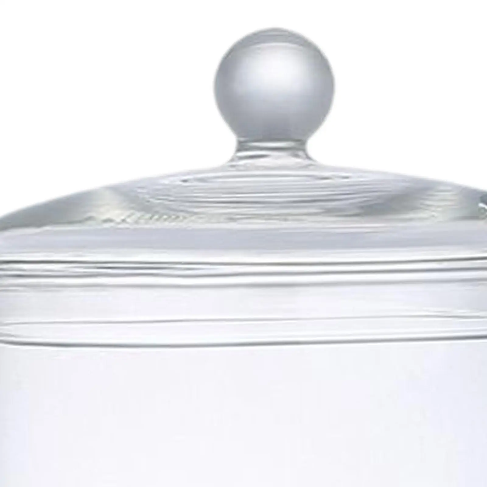 Glass Cooking Pot with Lid Borosilicate Double Handle Cooking Pan Heat Resistant Simmer Pot for Stovetop Suitable for Home