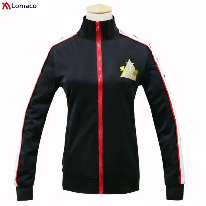 Free! Iwatobi Swim Club Rin Matsuoka Deluxe Edition Uniform Jacket Coat Cosplay Costume with Samezuka Academy Logo