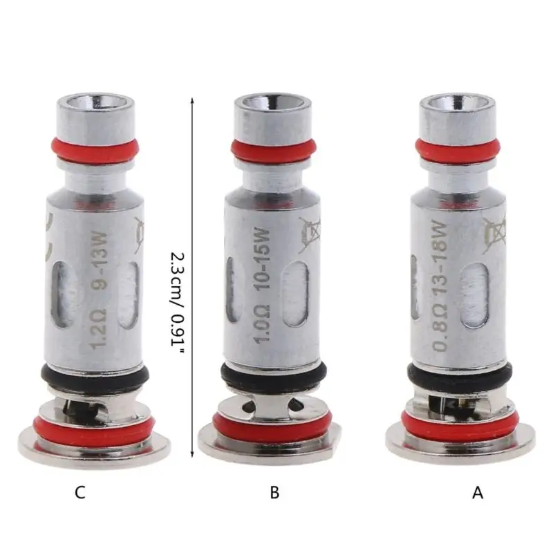 5 sztuk zamiennik Vapesoon 0,8/1,0/1,2ohm dla Caliburn Vaper