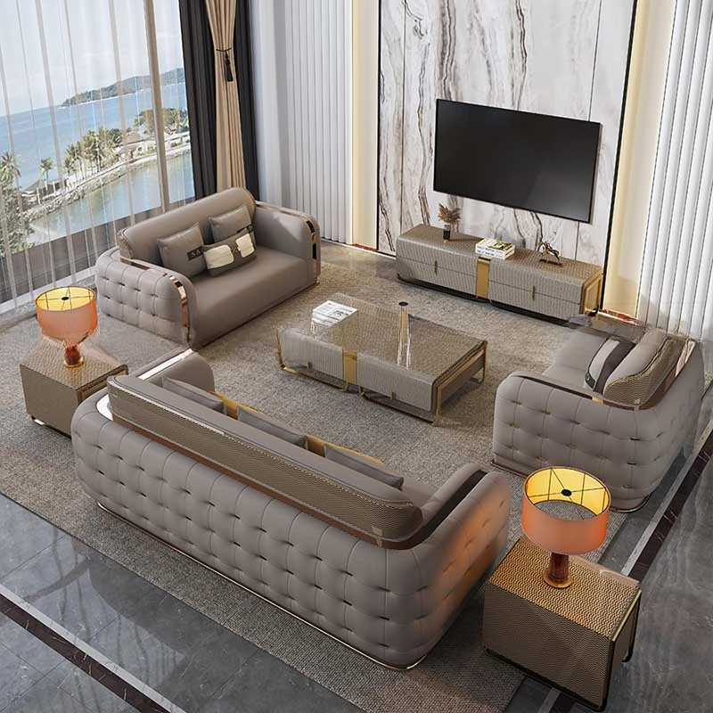 Divani doppi pigri moderni Semplici riempitivi europei Scelta divano del soggiorno Divanetto nordico Designer Trendy Divano Salon Furniture