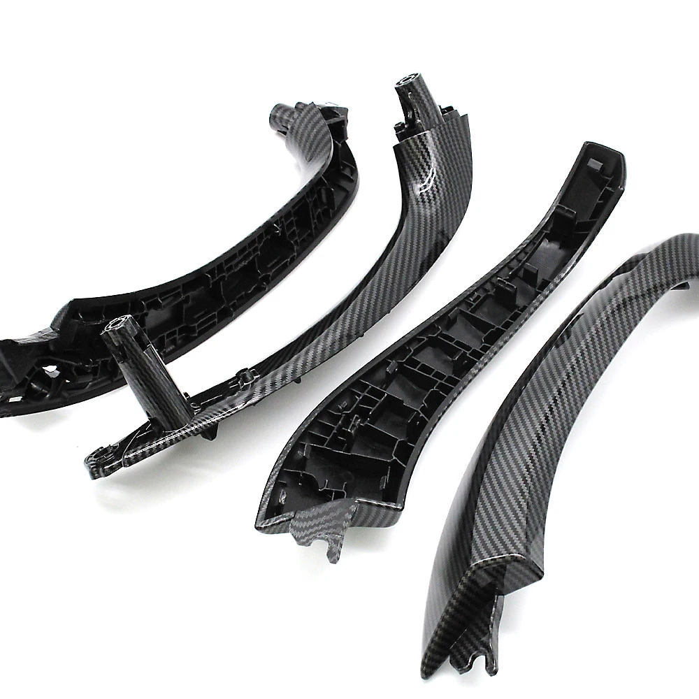 Upgraded Car Interior Left Right Door Inside Pull Handle Outer Cover Trim For BMW X3 X4 G01 G02 G08 F97 F98 2018 2019 2020 2021