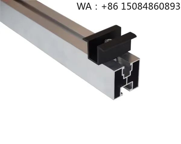 JA Solar 700W Bifacial Panel Roof Rail, Aluminum PV Mount Accessories, Matching Solar Energy Hardware Parts for High Power Solar