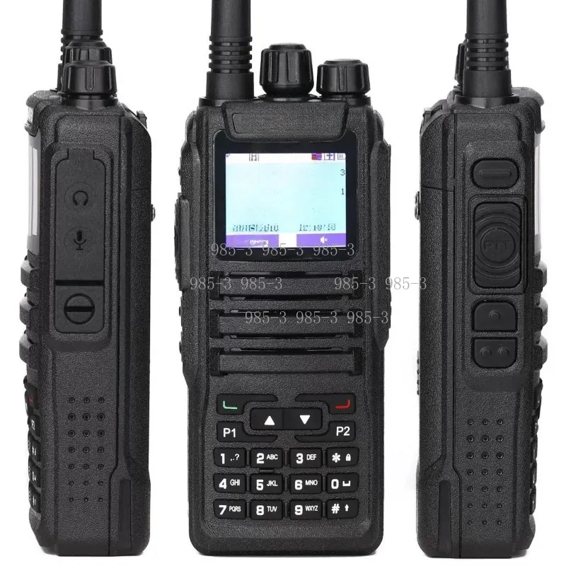 Dual Mode Analog Two Way Radio Digital Walkie Talkie Dual Time Slot Tier 1+2 for Hunting Camping Ham Radio