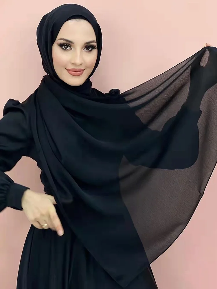 

1PCS Plain Solid Modal Jersey Scarf Hijabs Women Instant Turban Muslim Shawl Scarf Maxi Wrap 180*70CM