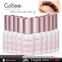 Gollee 10/12PCS Lash Glue Jelly Powder colla 5ml Extension ciglia Supplie strumenti per il trucco Bonder accelerator Lash Super Bonder Lash