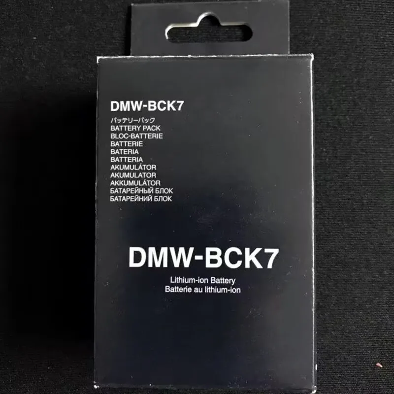 DMW-BCK7 Battery 680mAh Full Decode for Panasonic DMC-FX78 FH2 FH1 FH3 FH5 FS35 FS37 FS45 FS40 FS42 FS62 Digital Camera