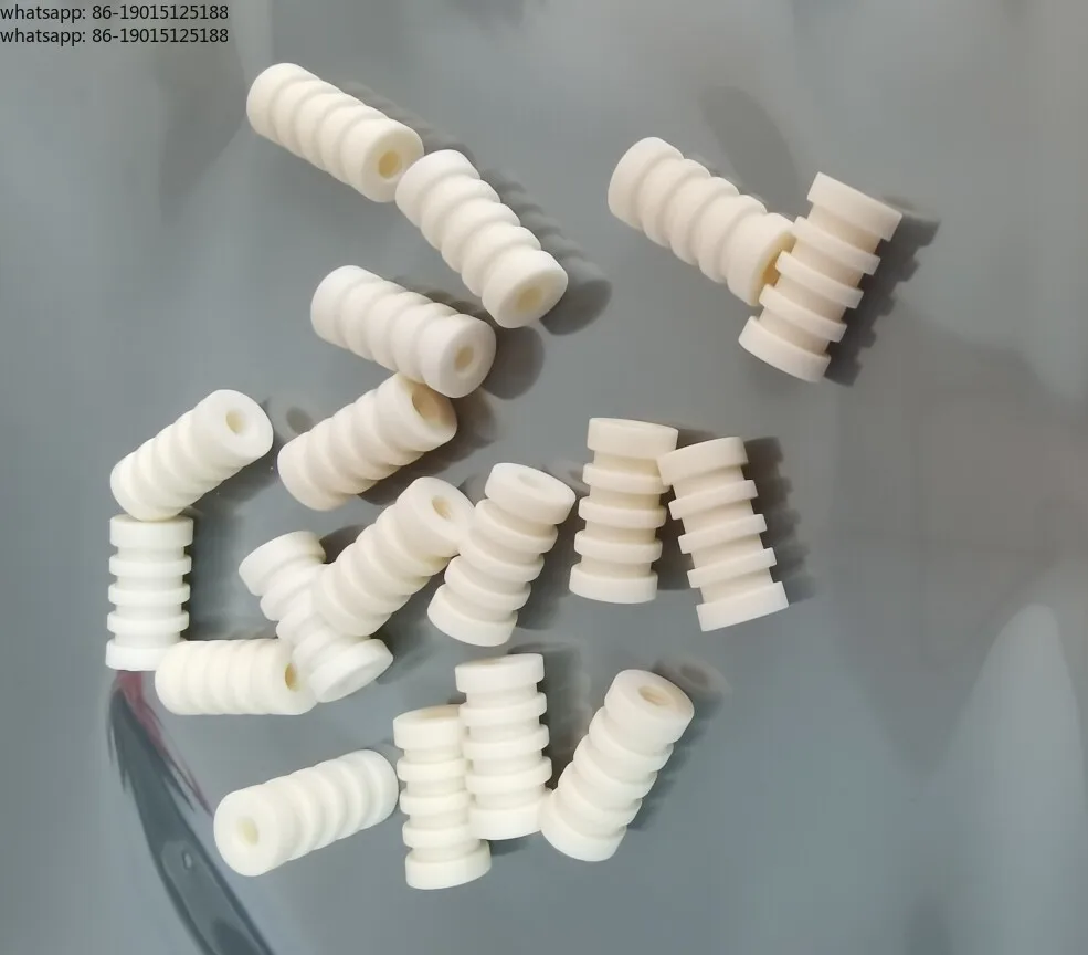 Insulating posts, threaded ceramics, 11*22*M4 vacuum-coated ceramic accessories  20 pieces per pack