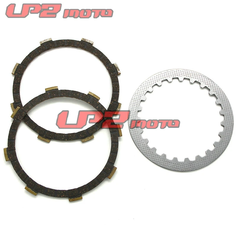 Clutch Friction Plate Discs for Yamaha T1 JT1L 1971 JT2 JT2MX 1972 FS1 E/FS1DX/FS1/FS1SE 1974-1990