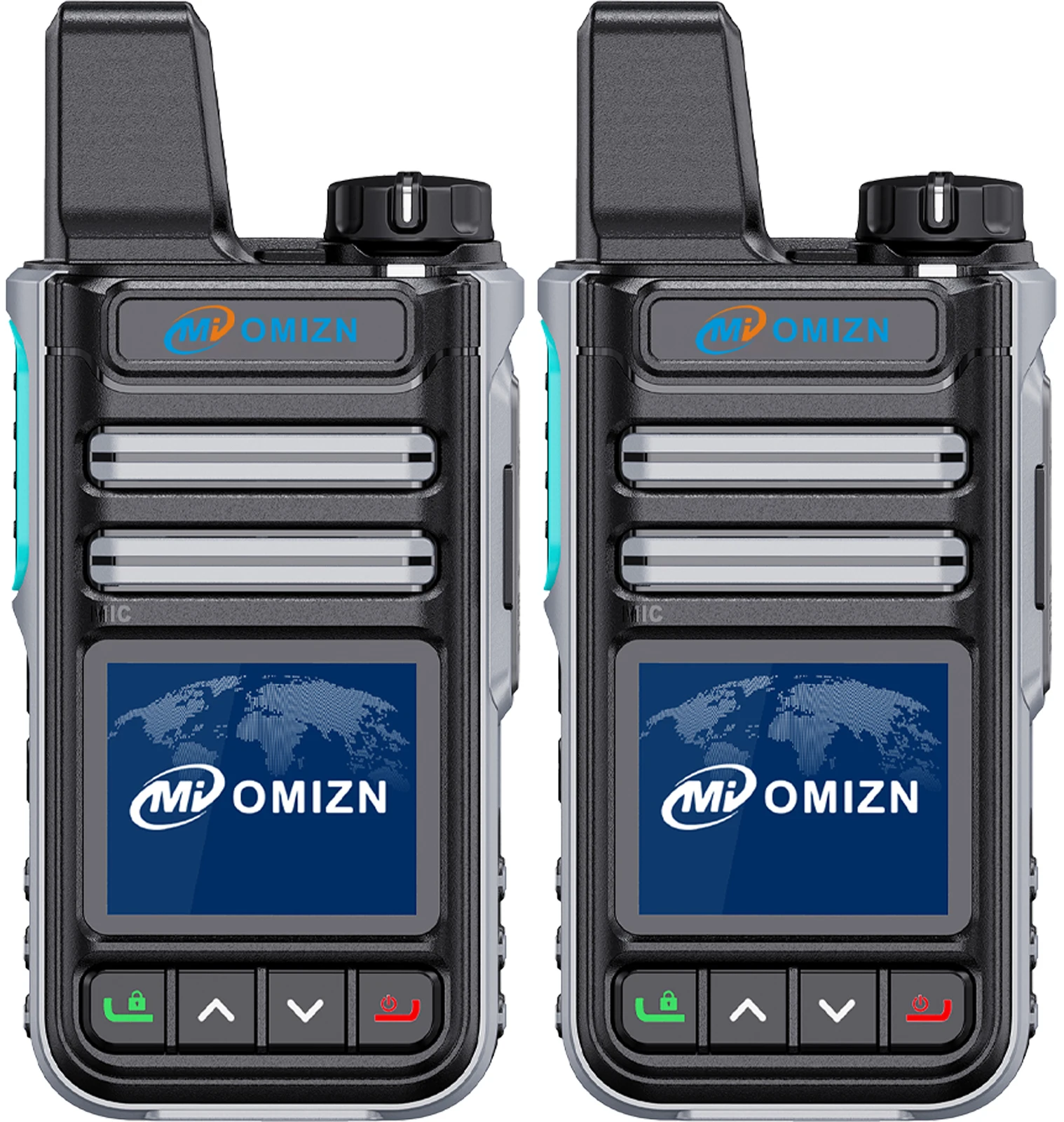 

G3 Global Walkie Talkie Unlimited Range, 4G LTE PoC Two Way Radio with AES256 for Outdoor Business Security Family,