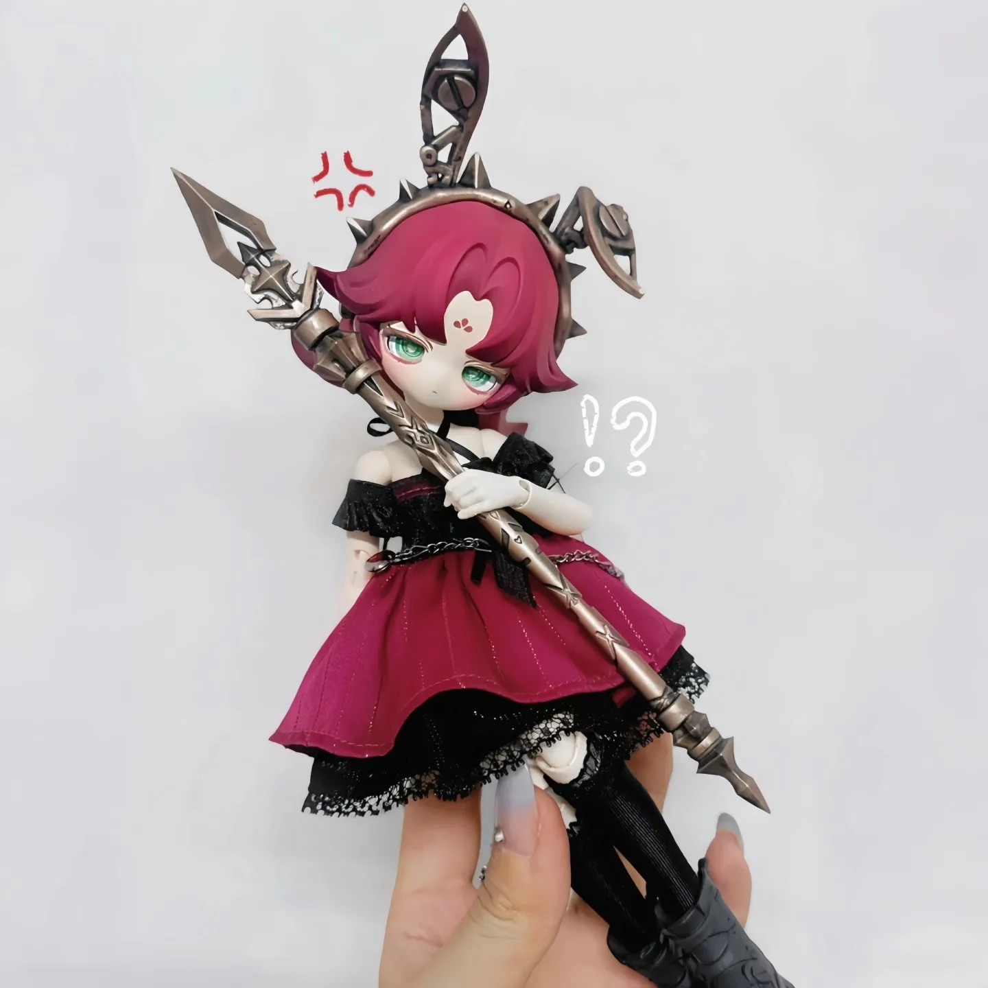 Moonlight Fairy Tale 8 نقاط bjd صندوق أعمى عمل الشكل لعبة دمية تمثال للفتيات هدية #3