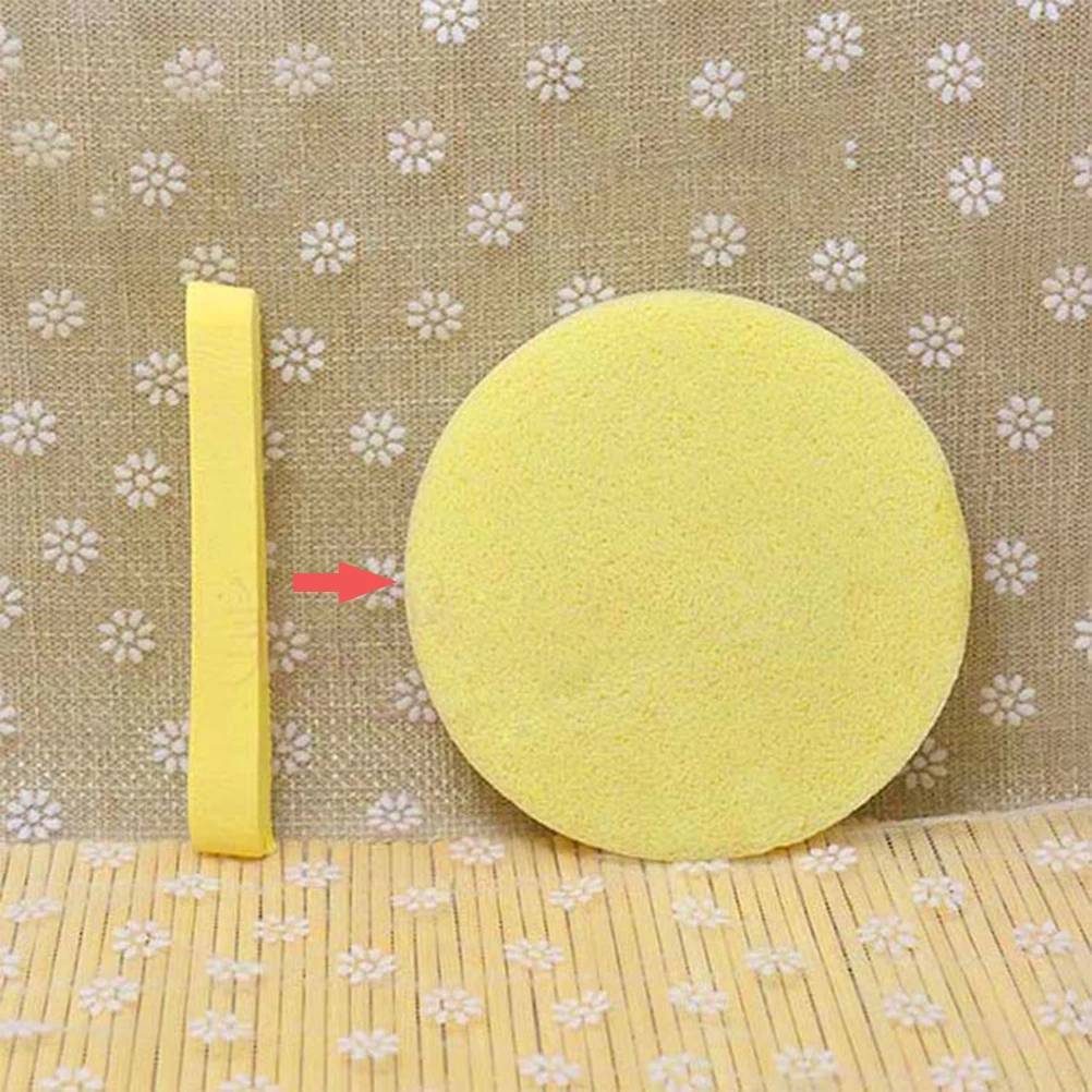 

48 Pcs Cleansing Puff Compressed Facial Sponge Compression Pad Cleaning Sponges