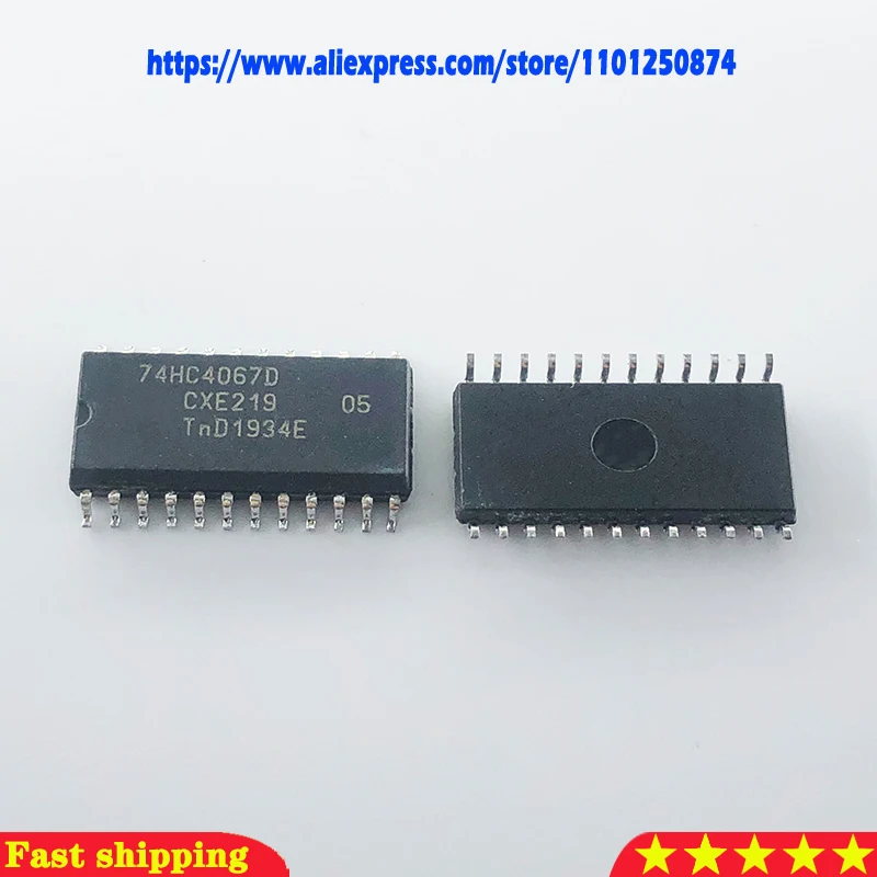 5pcs/lot 74HC4067D 74HC4067 HC4067 SOP-24 In Stock