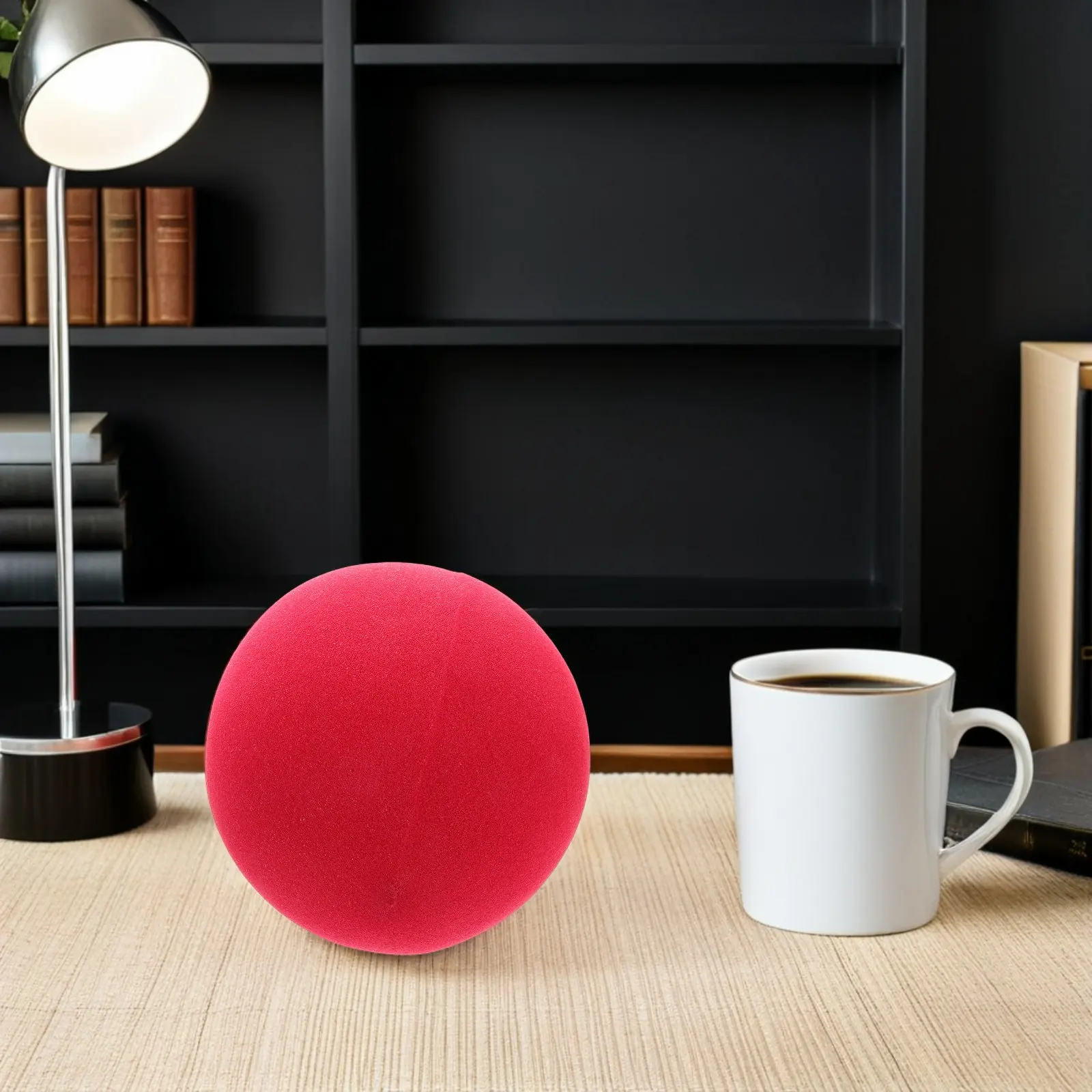 

20 Cm Red Sponge Ball Comedy Trick Prop for Magician Street Performance Party Entertainment Hand Practice Joke Pranks