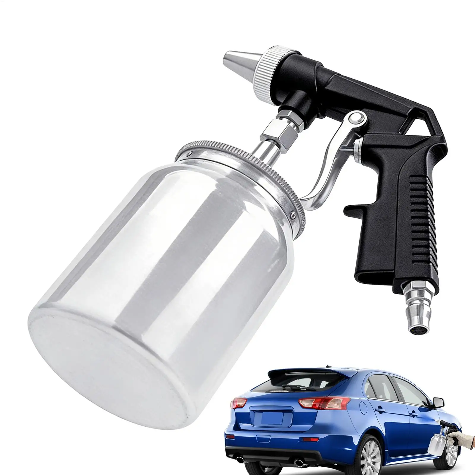 Sand Blasting Spray Tool Cleaning Detailing Car Accessories Auto Detailing Abrasive Tool For Paint Wood Stains Rust Removal