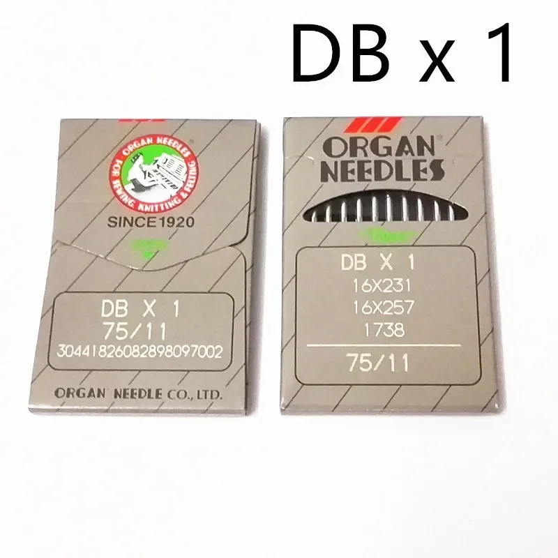 10pcs/lot High Quality ORGAN NEEDLES DBX1 9#10#11#12#14#16# Industrial Lockstitch Sewing Machine ,Singer.JUKI brother