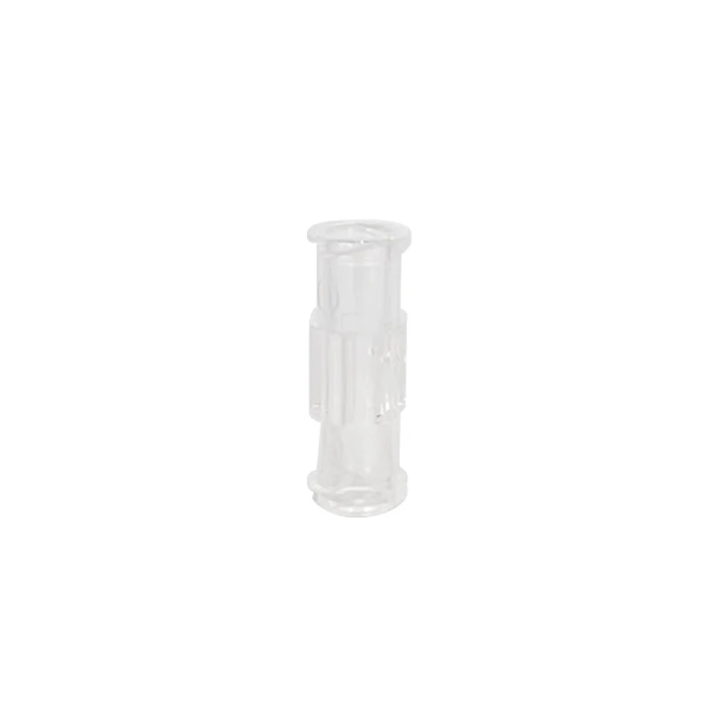 Disposable Transparent Luer Syringe Connector Double Female Thread Coupler Drug Guiding Device Sterile AdapterBeauty Products