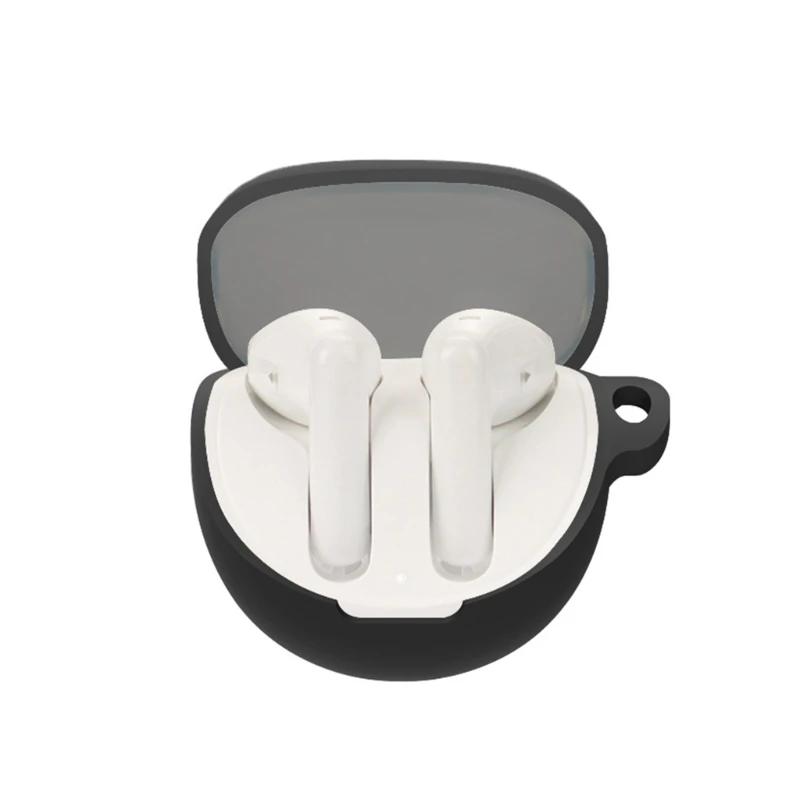 غلاف حماية من السيليكون لجهاز OPPO Enco Air3 واقي لسماعة الرأس اللاسلكية غلاف حماية من الأتربة