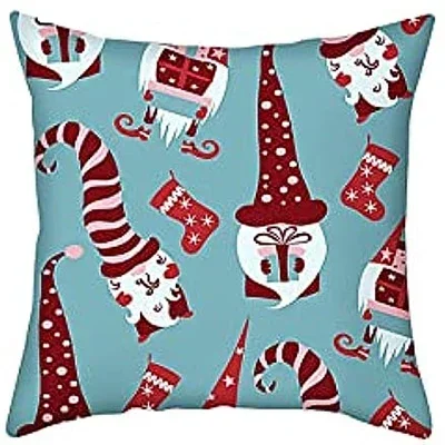 Christmas Cushion Cover Christmas Party Gift Linen Throw Pillow Decoration Home Sofa Bed Decoration Pillow Cover 45 X45 cm