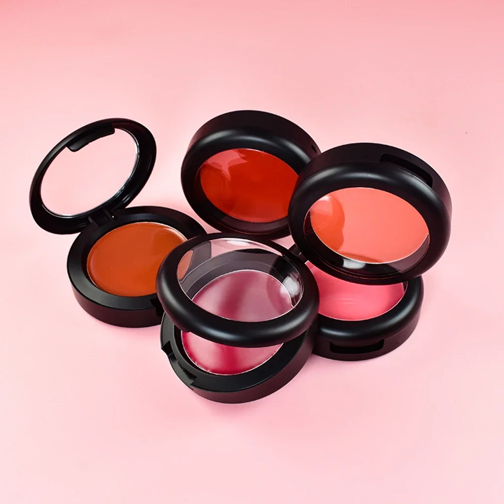 Private Label 13 Colors Blush Powder and Cream Custom Bulk Moist Cute Transparent Skylight Pigment Cheek Face Makeup Monochrome